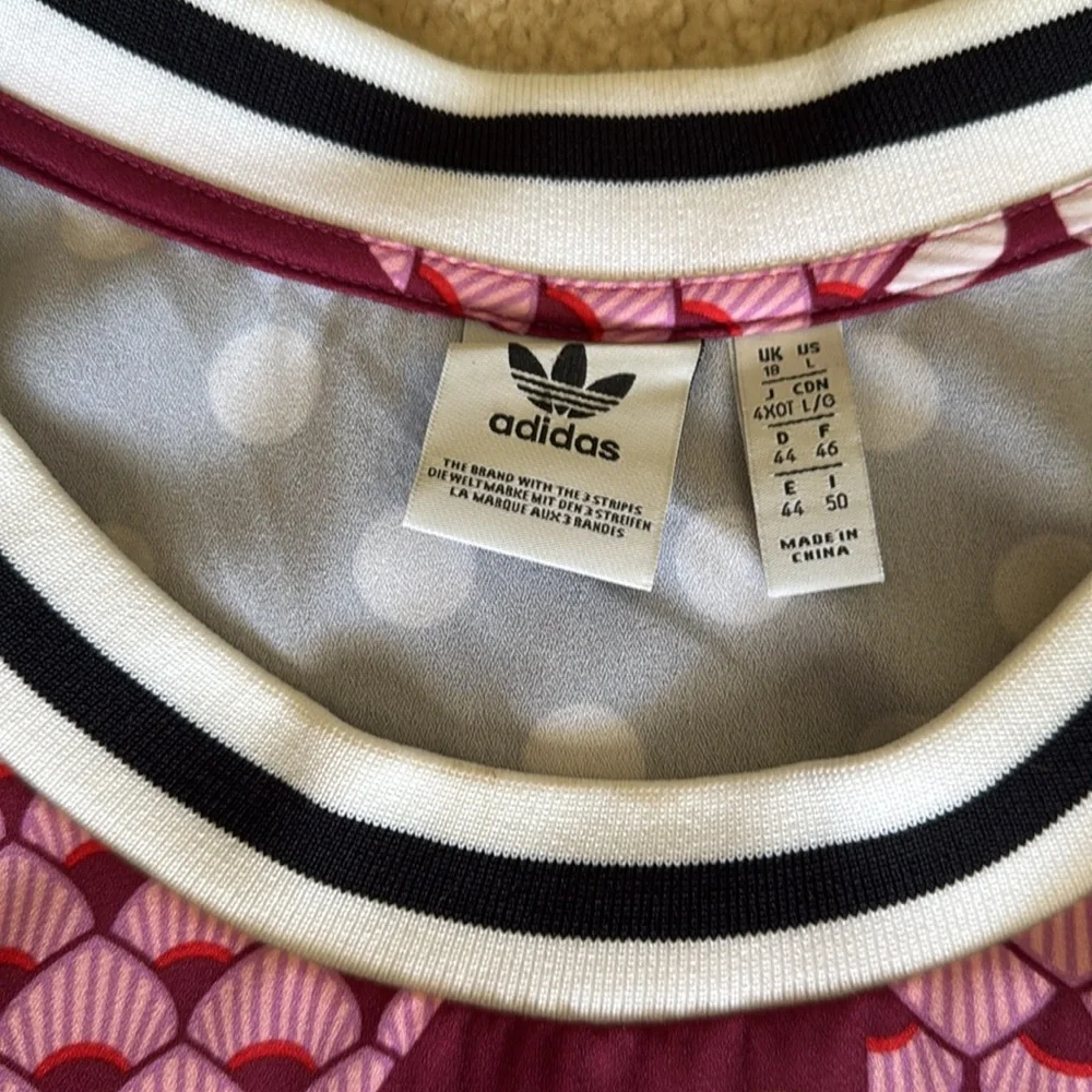 ADIDAS (Farm Rio?) pineapple print athletic dress - Size Large - Picture 4 of 11